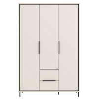 Шкаф Хилс SZF3D2S Кашемир / Черный Гербор (Gerbor) Украина